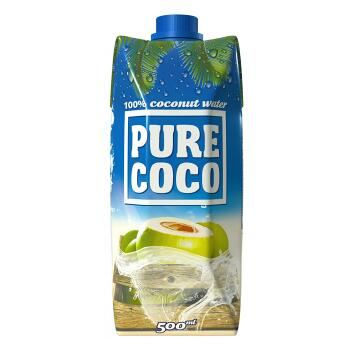 PURE COCO 100% kokosová voda 500 ml