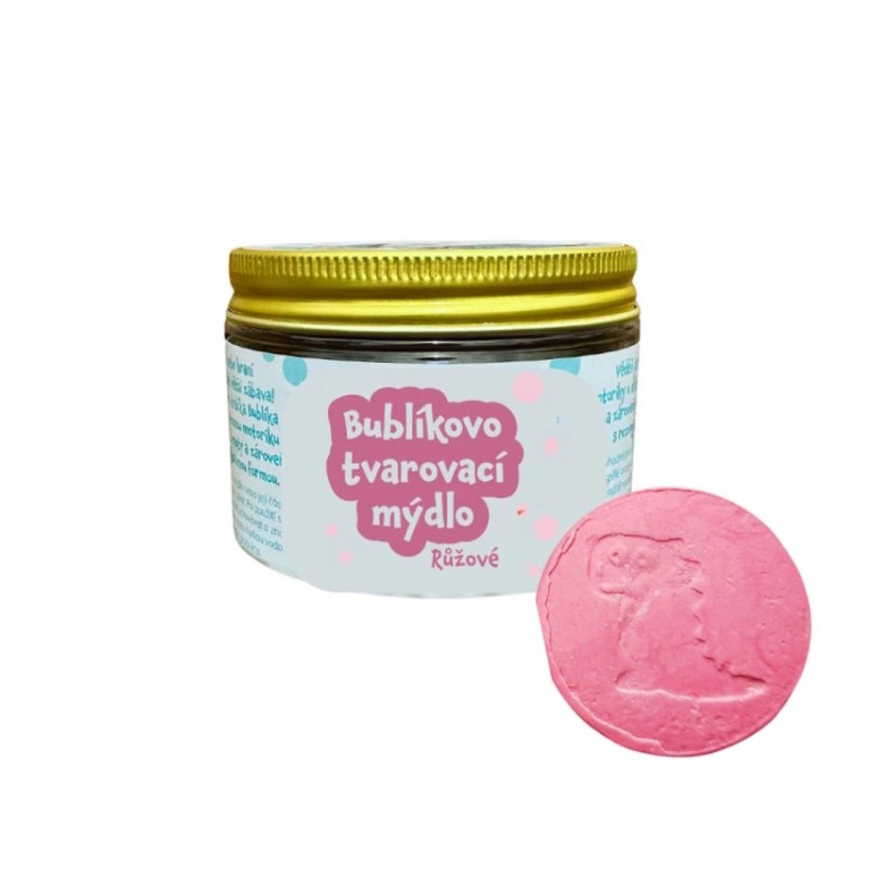 E-shop PURE HARMONY Bublíkovo tvarovacie mydlo ružové 100 g