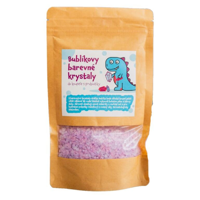 E-shop PURE HARMONY Bublíkove farebné kryštály do kúpeľa s probiotikami 160 g
