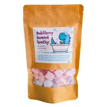 PURE HARMONY Bublíkove šumivé kocky do kúpeľa s probiotikami 180 g (Peny a potreby do kúpeľa) - Prírodné