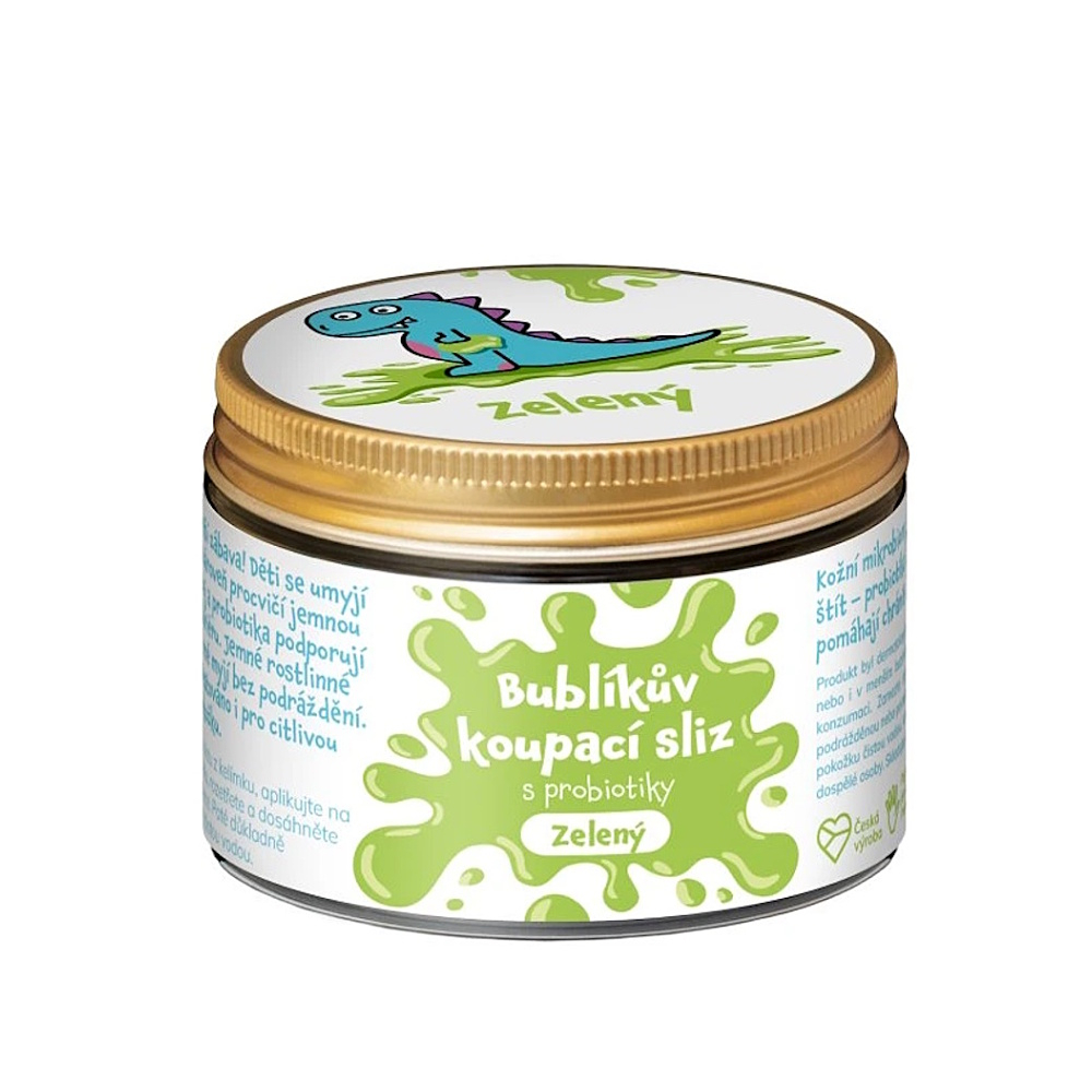 E-shop PURE HARMONY Bublíkov kúpací sliz s probiotikami zelený 100 g