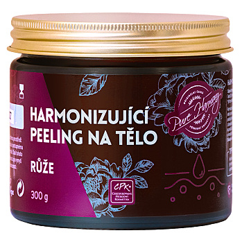 PURE HARMONY Harmonizujúci peeling na telo ruže 300 g (Telový peeling) - Hydratačný, Čistiace, Telové