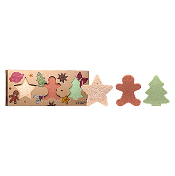 PURE HARMONY Kúzlo Vianoc Darčeková sada šumivých bômb (Kozmetické balíčky)