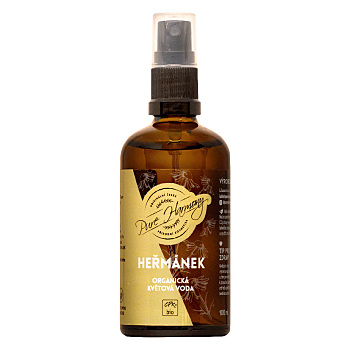 PURE HARMONY Organická kvetová voda harmanček BIO 100 ml (Prírodné pleťové vody) - Ošetrujúci, Upokojujúci, Prírodné, S vôňou, BIO