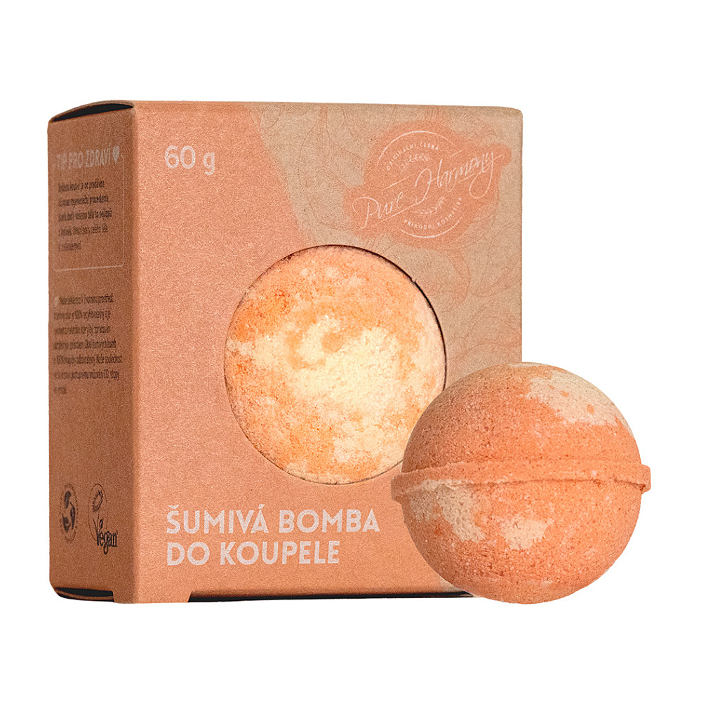 E-shop PURE HARMONY Šumivá bomba marhuľa 60 g