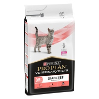 PURINA PRO PLAN Vet Diets DM St/Ox Diabetes Management granule pre mačky 1,5 kg