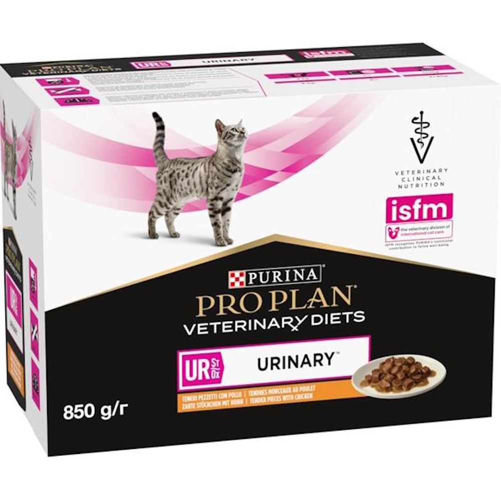 E-shop PURINA PRO PLAN Vet Diets UR St/Ox Urinary Chicken kapsička pre mačky 10x85 g