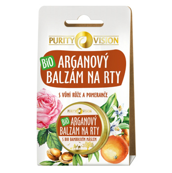 PURITY VISION Bio Balzam na pery 12 ml (Prírodná starostlivosť o pery) - Prírodné, Ochranný - obrázok 1/2