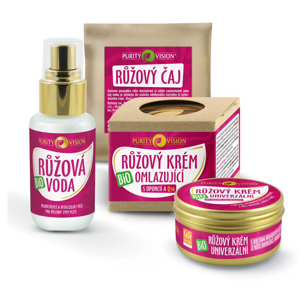 PURITY VISION Ružová BIO Darčeková sada