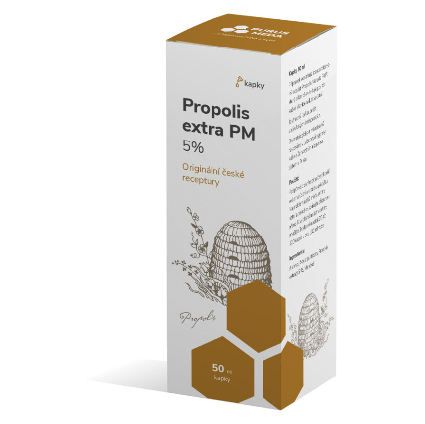 E-shop PURUS MEDA Propolis extra 5% kvapky 50 ml