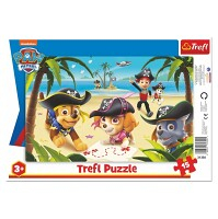 TREFL Puzzle doskové Priatelia z Tlapkovej patroly 33 x 23 cm 15 ks