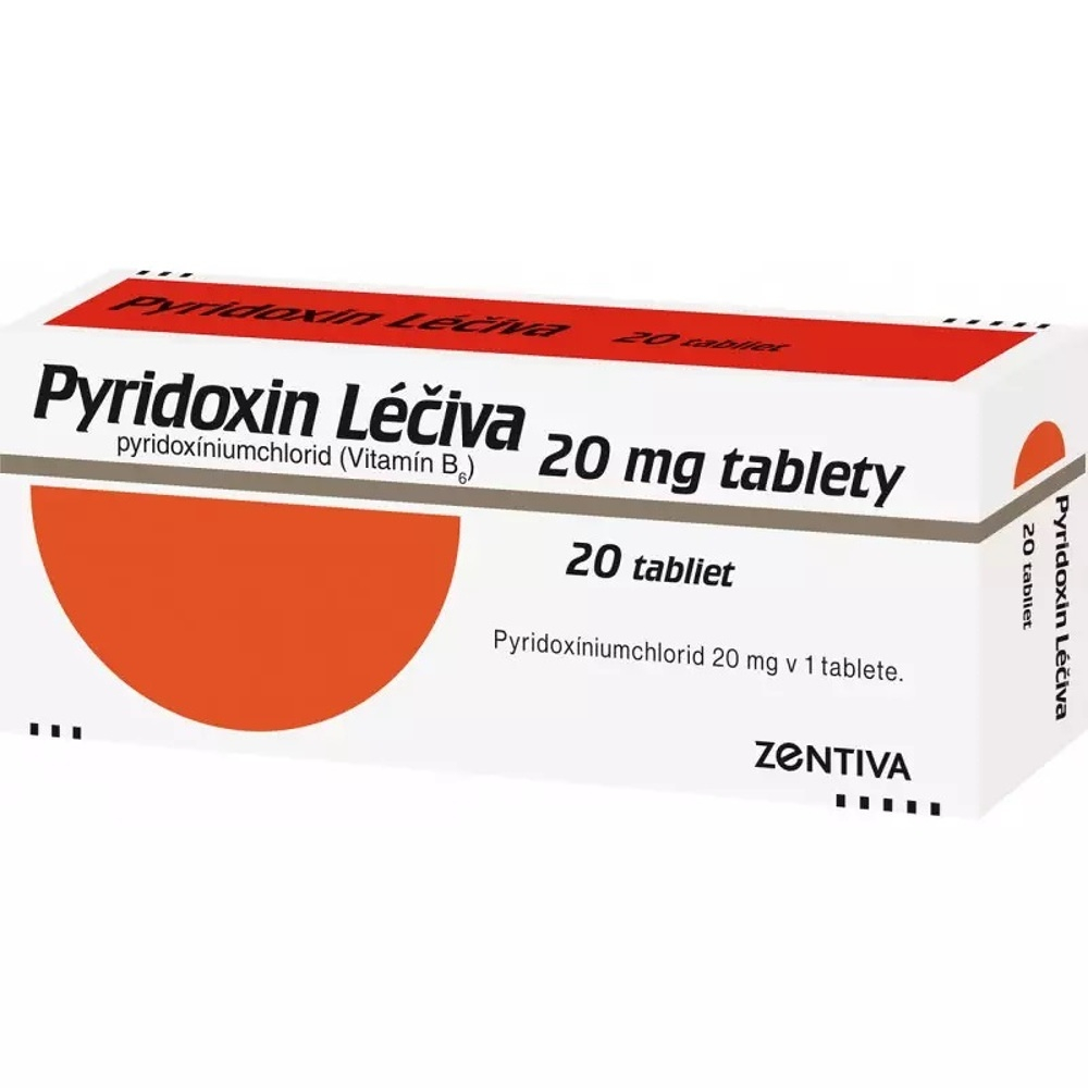 Pyridoxin Léčiva tbl.20 x 20 mg kúpite na Mojalekaren.sk