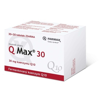 Q MAX 30 mg 30 + 30 kapsúl ZDARMA