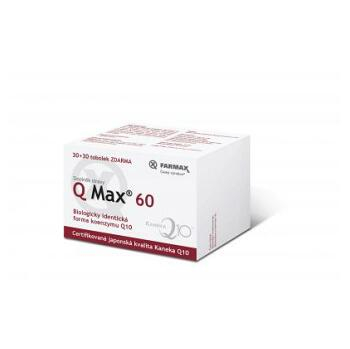 FARMAX Q Max 60 mg 30 + 30 kapsúl ZDARMA