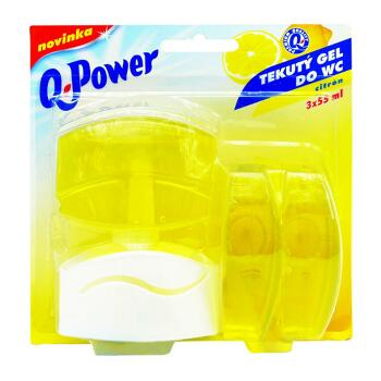 Q power tekutý záves 3x55ml citrón