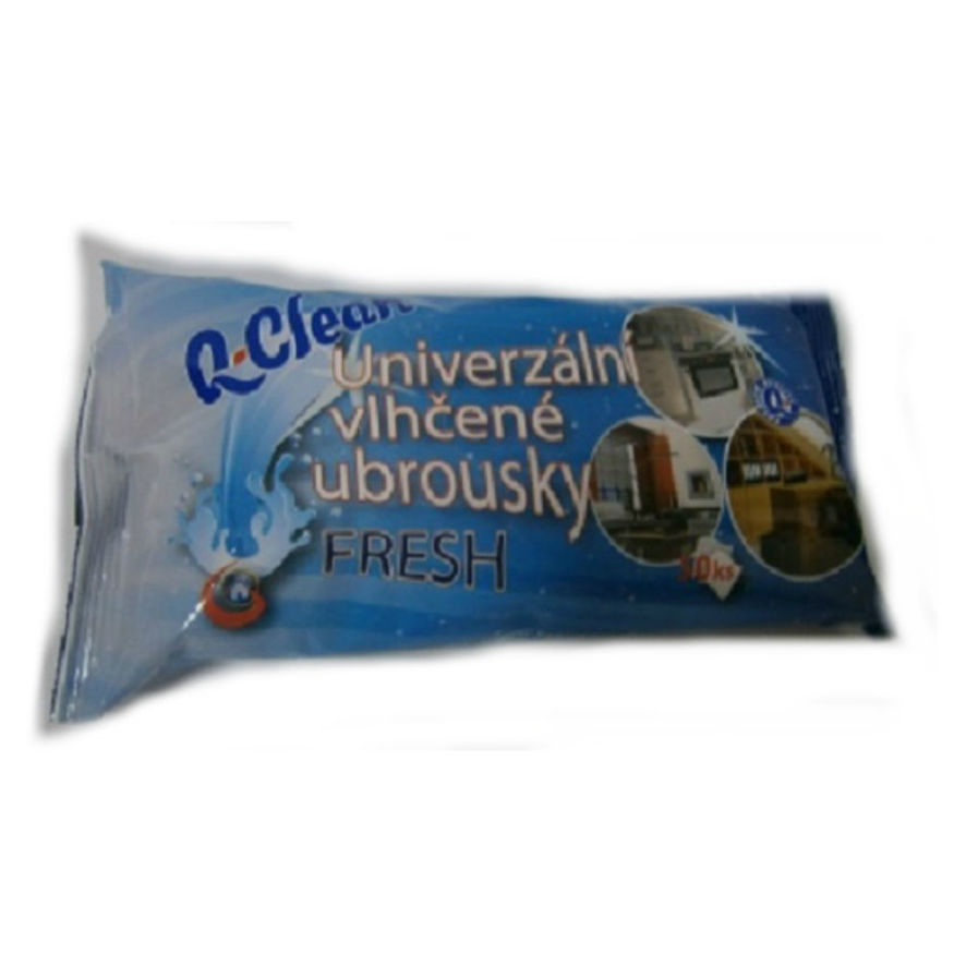 E-shop Q power univerzálne vlhčené utierky 50ks fresh