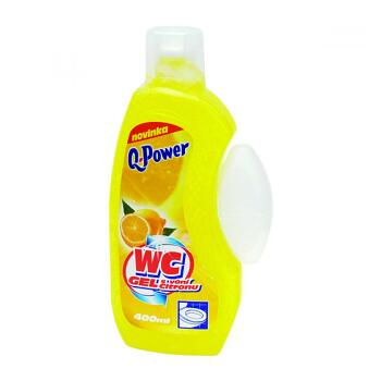 Q power wc gél 400ml citrus (žltý)