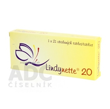 LINDYNETTE 20 tbl obd (blis.) 1x21 ks (Lieky na predpis)