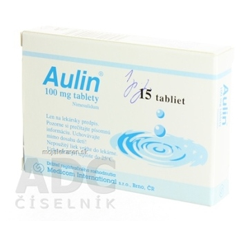 AULIN 100 mg tablety tbl 1x15 ks