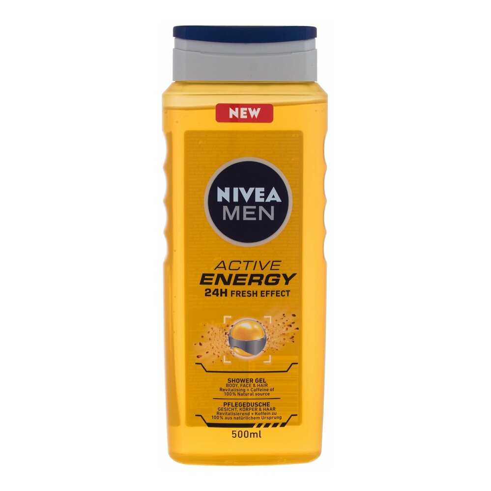 NIVEA Men Active Energy Sprchový gél 500 ml kúpite na Mojalekaren.sk