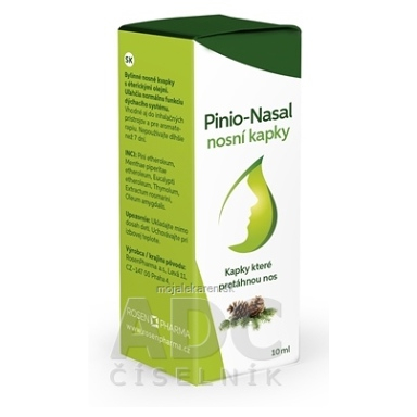 PINIO-NASAL nosné kvapky 10 ml kúpite na Mojalekaren.sk