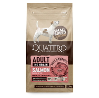 QUATTRO Dry SB Adult Losos & Krill granule pre psov 1,5 kg