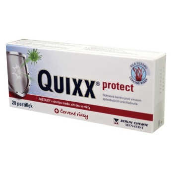QUIXX protect pastilky 20 kusov