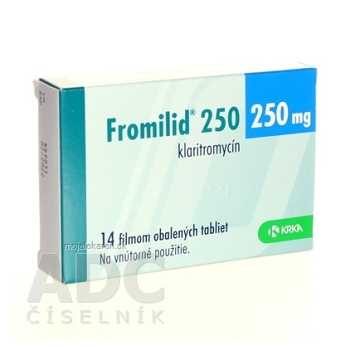 FROMILID 250 tbl flm 250 mg 1x14 ks (Lieky na predpis)