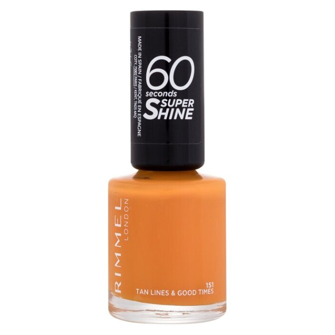 RIMMEL LONDON 60 Seconds Lak na nechty 151 Tan Lines & Good Times 8 ml