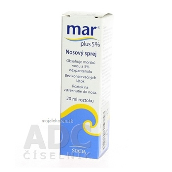MAR Plus 5% nosový sprej 20 ml