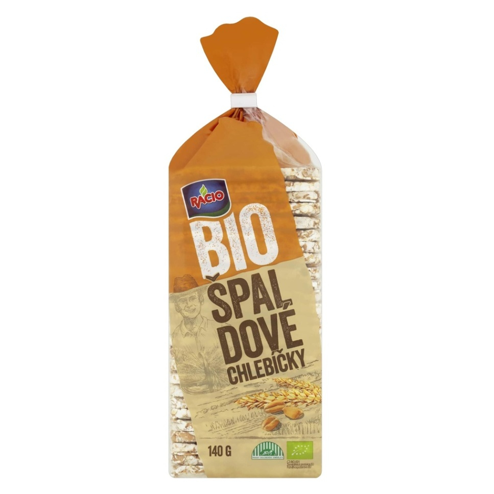 E-shop RACIO Špaldové chlebíčky BIO 140 g