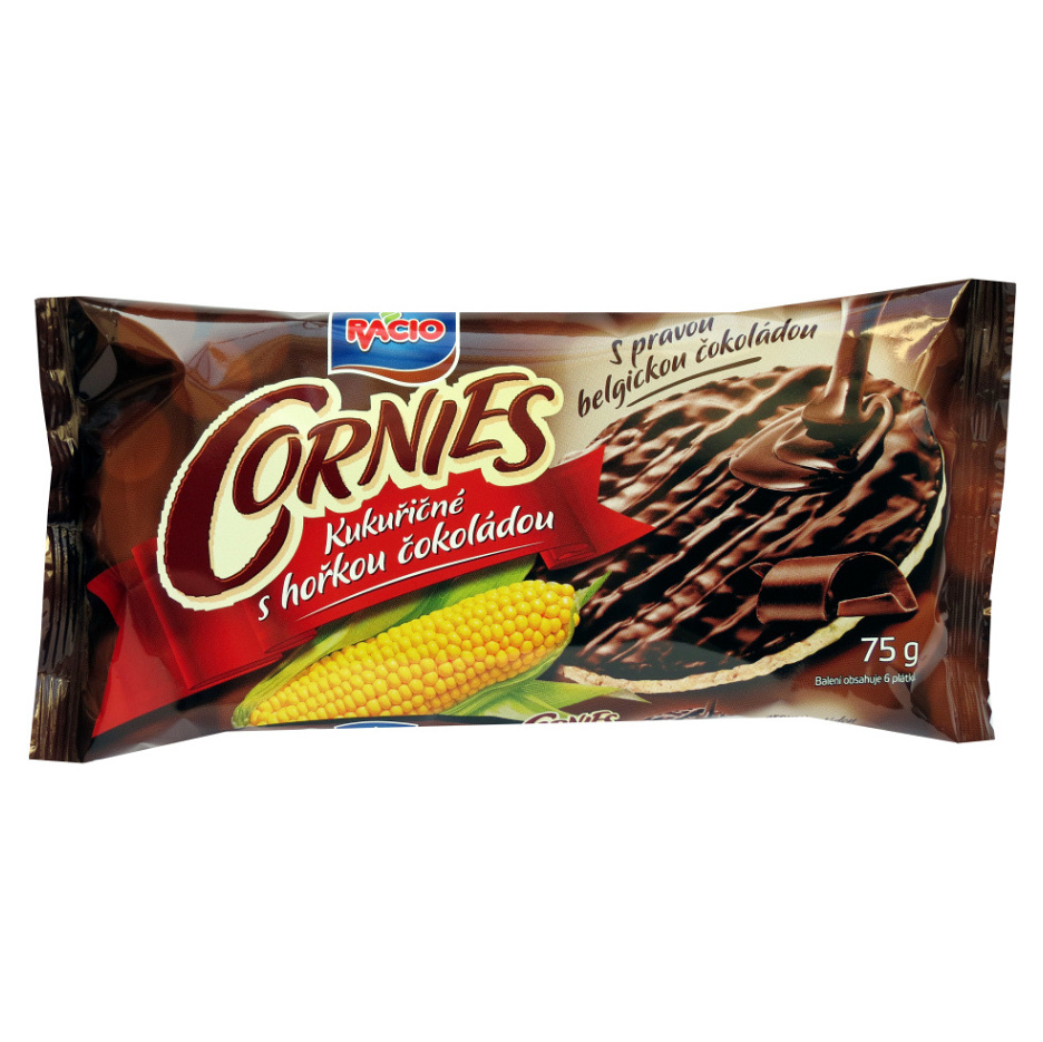 E-shop RACIO Cornies kukuričné ​​s horkou čokoládou 75 g