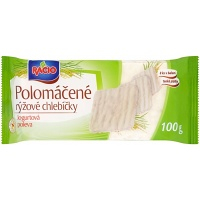 RACIO Polomáčané ryžové jogurtová poleva 100 g