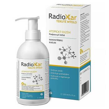 RADIOXAR tekuté mydlo s nanostriebrom a kaolínom 150 ml
