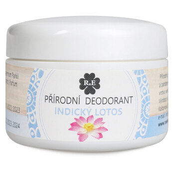 RAE Prírodný krémový dezodorant indický lotos plastový téglik15 ml