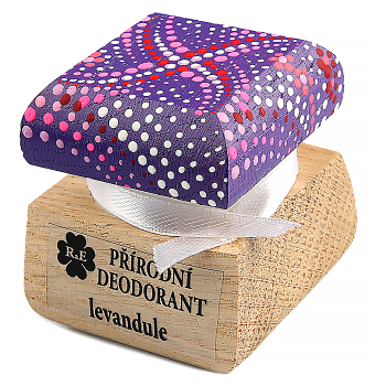 RAE Prírodný krémový dezodorant levandule farebná krabička 15 ml