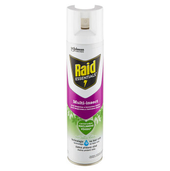 RAID Essentials proti lietajúcemu a lezúcemu hmyzu 400 ml (Hubiče hmyzu)