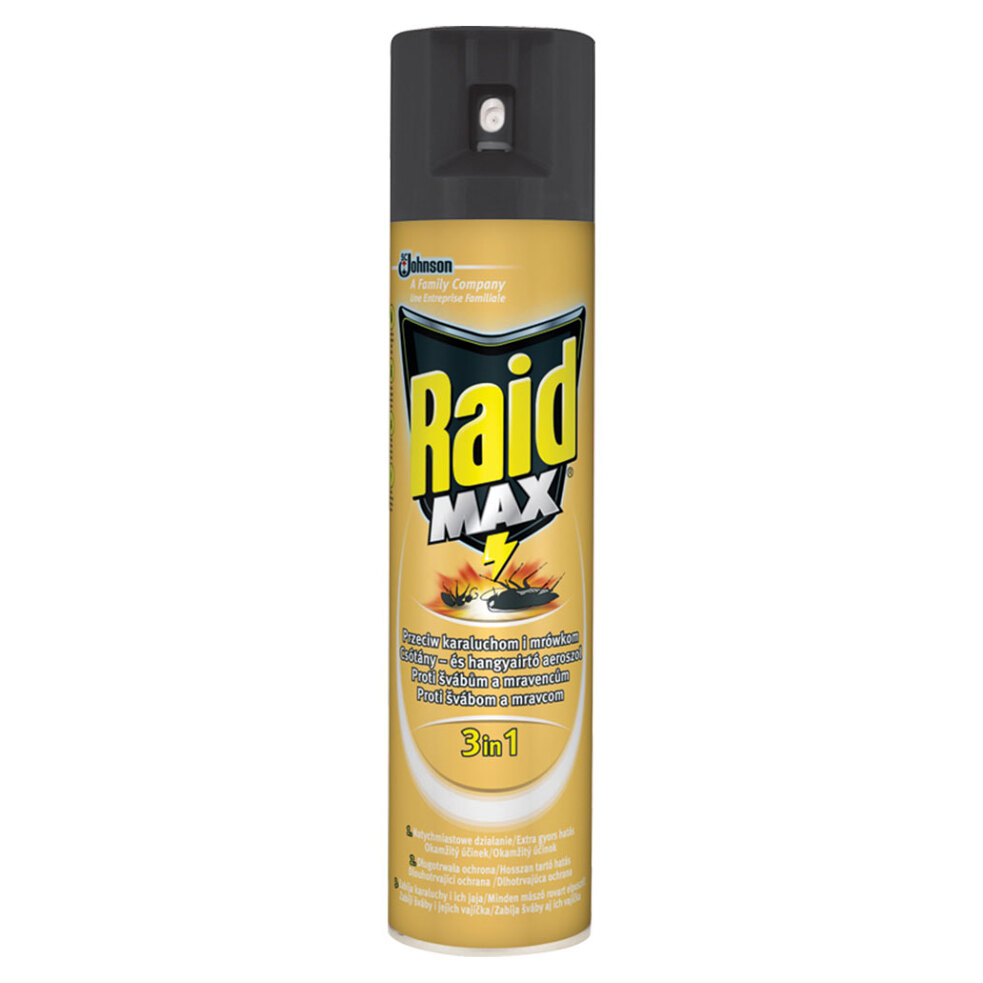 E-shop RAID Max 3v1 Lezúci hmyz 400 ml