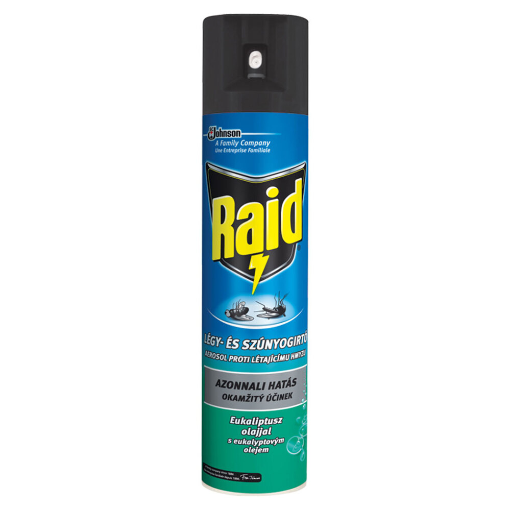 E-shop RAID Proti lietajúcemu hmyzu s eukalyptovým olejom 400 ml
