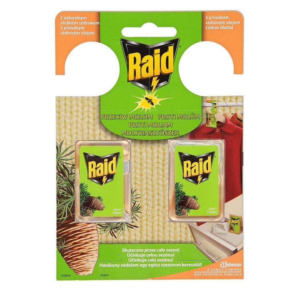 E-shop RAID Proti moliam Ceder 2 ks