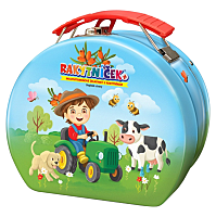 TEREZIA Rakytníček + multivitamínové želatinky 50 kusov Kufrík Traktor