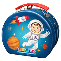 TEREZIA Rakytníček + multivitamínové želatinky 50 kusov- Kufrík Vesmír