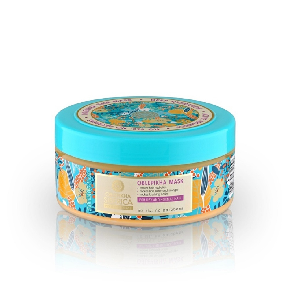 NATURA SIBERICA Rakytníková maska pre suché a normálne vlasy 300 ml