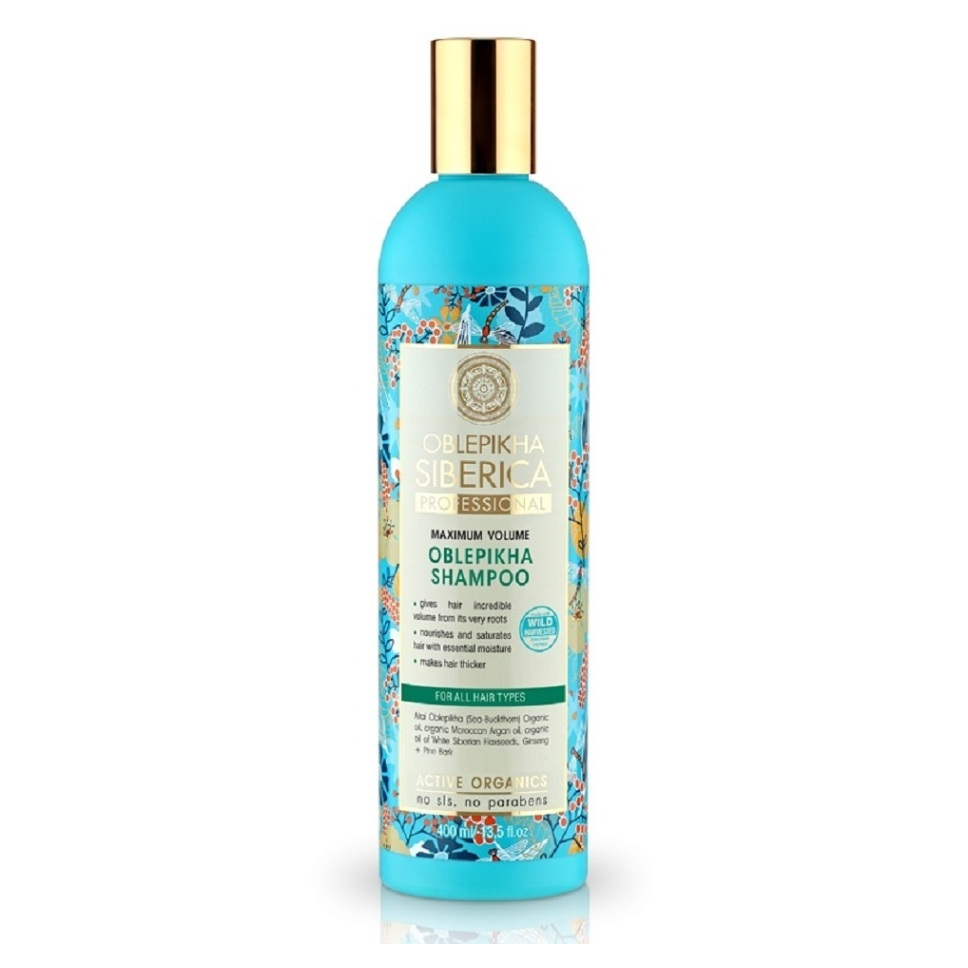 NATURA SIBERICA Rakytníkový šampón pre všetky typy vlasov 400 ml