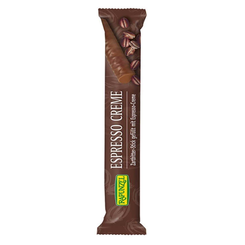 E-shop Bio čokoládová tyčinka Espresso 22g Rapunzel