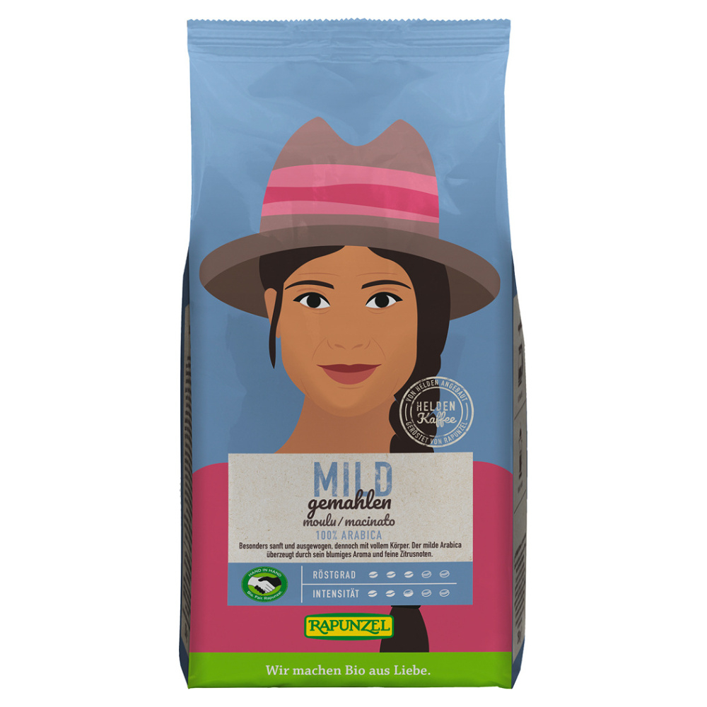 Rapunzel Mild BIO mletá káva 250 g