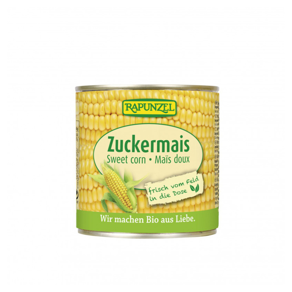 RAPUNZEL Kukurica sterilizovaná sladká BIO 340 g
