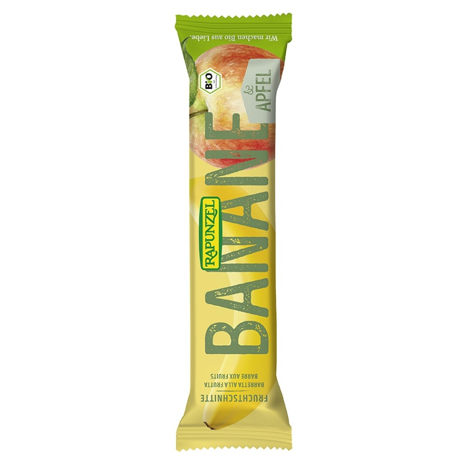 E-shop Tyčinka Banán-Jablko Rapunzel 40g-BIO