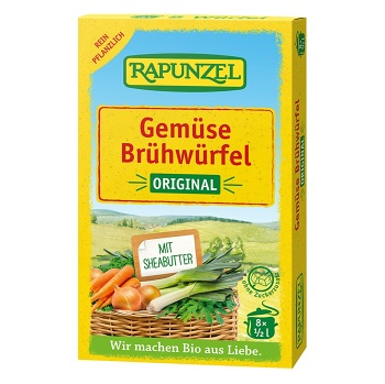 Zeleninový vývar v kocke RAPUNZEL 8ks-BIO (Prísady na varenie) - BIO