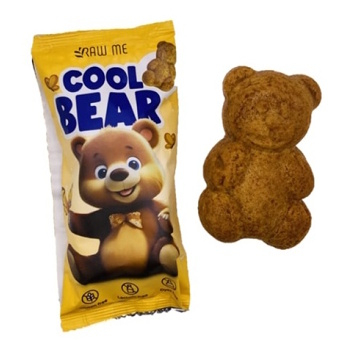 RAW ME Cool Bear bezlepkový brumík 35 g (Bezlepkové sušienky a pochutiny) - RAW